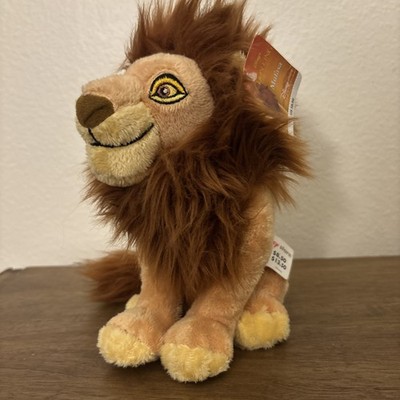 Disney Store Mufasa Simba Mini Bean Bag 7  Plush The Lion King NWT