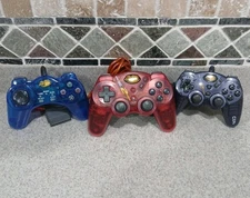 Mad Catz Dual Force 2 Pro Controller Lot Wired Controllers Playstation 2 PS2 