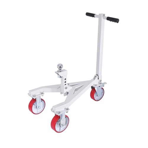 Trailer Mover Dolly, 3,500 lb Tongue Weight Capacity, for RV, Boat, 2 In Ball