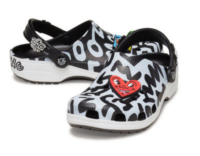 Crocs x Keith Haring Classic Clog 209488 Unisex Sandal Pop Art Shoes Official