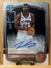 Zuby Ejiofor 2025-26 Bowman - 1st Chrome Auto #CPA-ZE - St. John’s