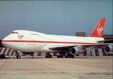 Virgin Boeing 747 Foto Flugzeug color um 1994