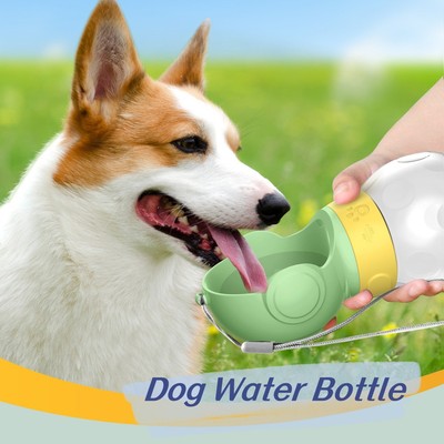Dog Water Bottle Portable Travel Pet Drinker Leak Proof Dog Bowl Food Cat Founta