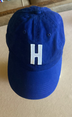 Rey To Z Hat Cap, Strap Back, Royal Blue, H Initial