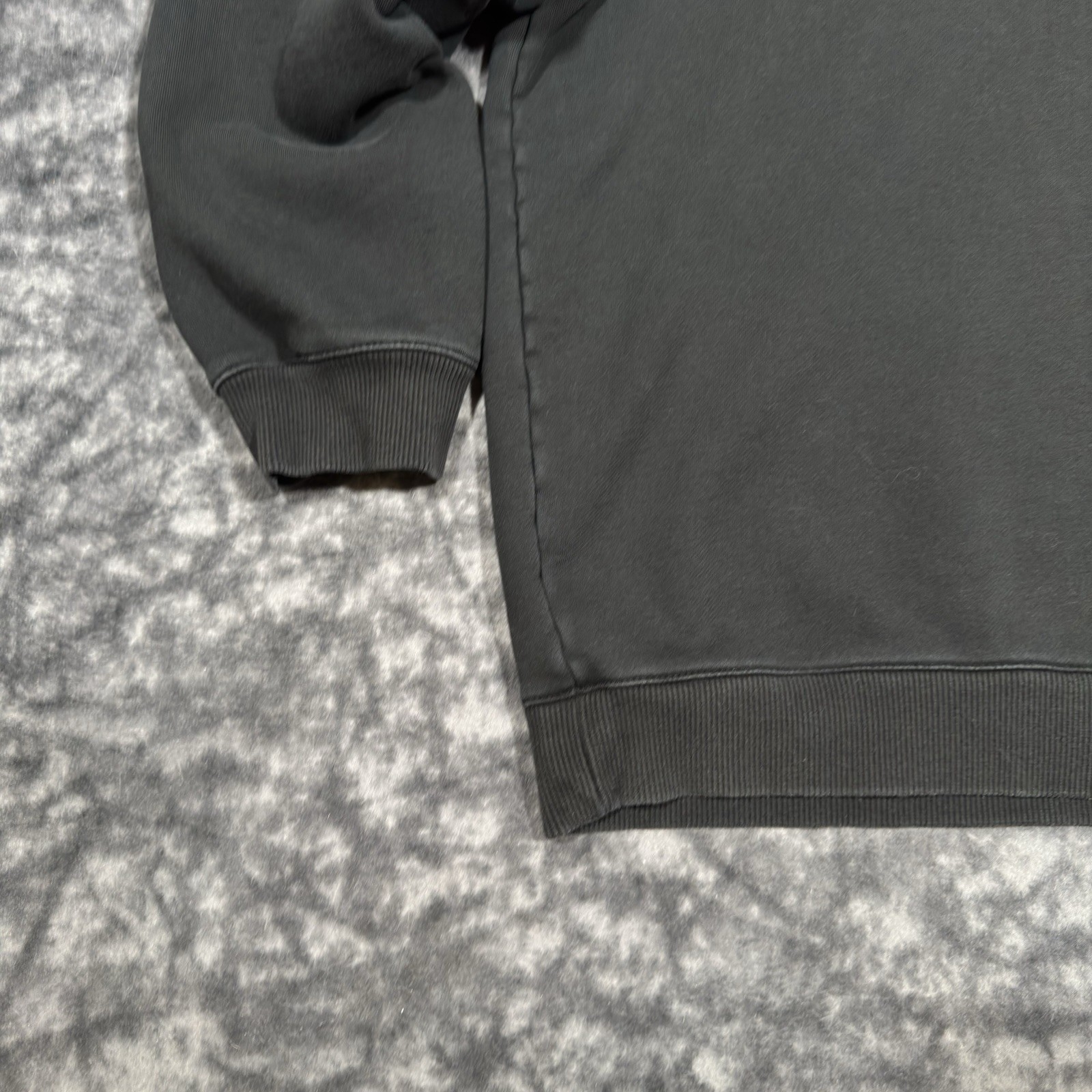 Lacoste Hoodie Graphic Print Sleeve Sweatshirt Mens Size XXL France 7 Black thumbnail 9