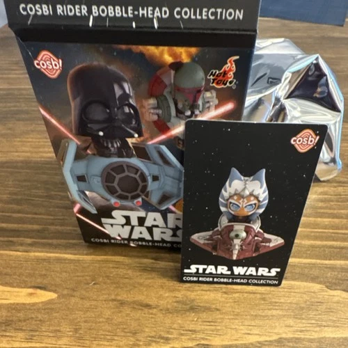 Hot Toys Star Wars Cosbi Rider Bobblehead Collection Darth Vader Maul 2024