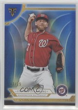 2018 Topps Triple Threads Sapphire 12/25 Stephen Strasburg #55 8k4