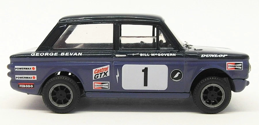 Vanguards 1/43 Scale VA26007 - George Bevan's 1972 Sunbeam Imp - Image 3 of 3