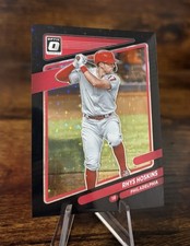 2021 Panini Donruss Optic - Rhys Hoskins #136 Black Stars Prizm /149