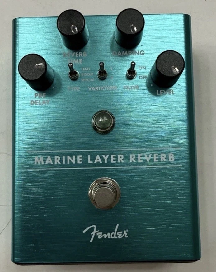 Fender Marine Layer Reverb Guitar Effect Pedal -Clean and Ised Lightly - Image 1 of 4