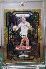 2024 Panini Prizm WNBA Monopoly #23 Gold Shimmer Sydney Colson #’d/500