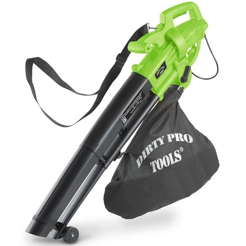 3000W Leaf Blower 3-in-1 - Blows, Vacuums and Mulches Leaves shredder - 45L Bag