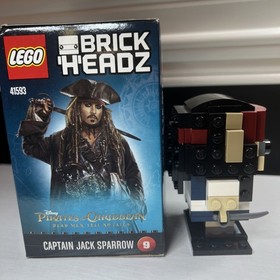 Lego BrickHeadz 41593 Captain Jack Sparrow 9(Open Box) Used