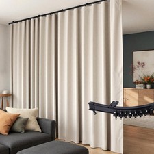 Room Divider Curtains Flexible Ceiling Tracks set Curtain track Ceiling Mount...