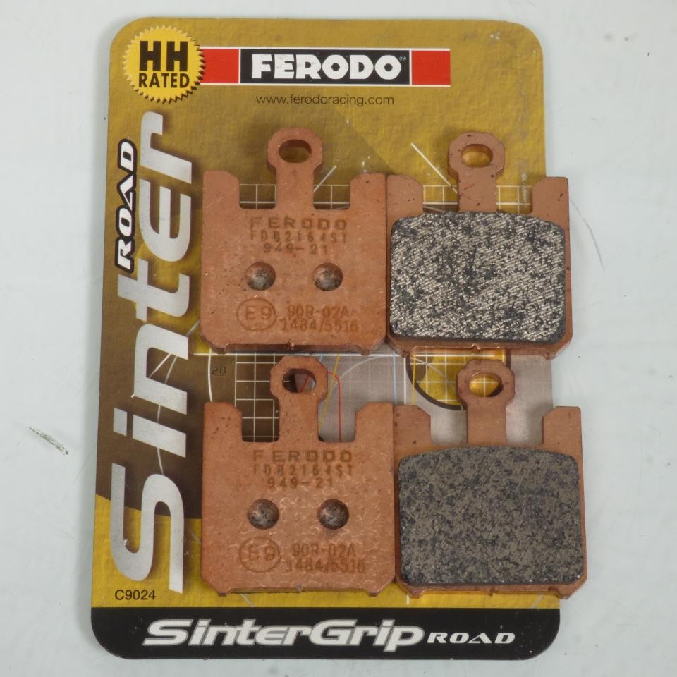 Plaquette de frein Ferodo métal fritté haute endurance pour Kawasaki 636