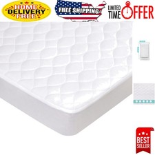 Breathable Waterproof Mini Crib Mattress Cover 24"x38" - Easy Care  Comfort