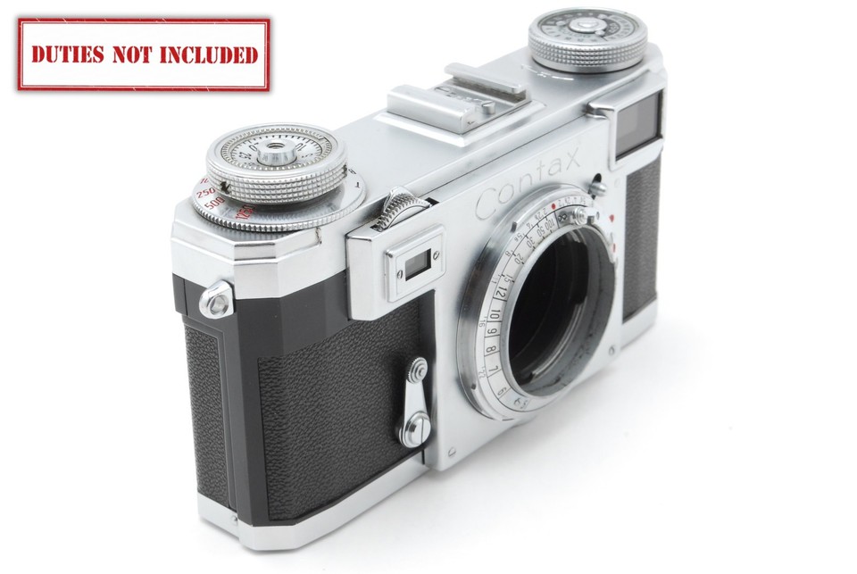 APPAREIL PHOTO ARGENTIQUE Zeiss Ikon Contax IIIa objectif Sonnar 50 mm F1,5... EUR 329,56 - FR