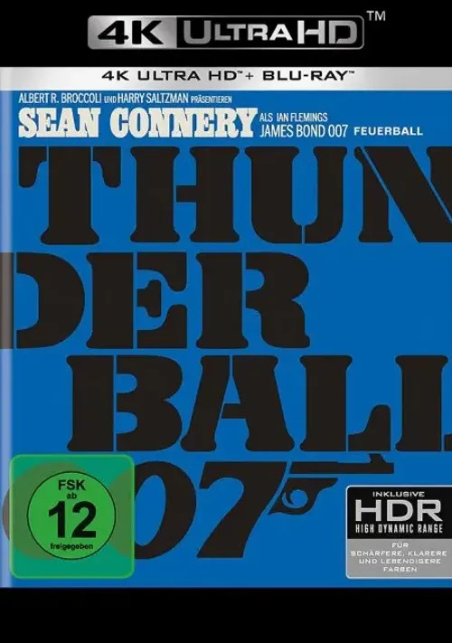 Mgm James Bond - Feuerball (4K-Uhd + Blu-Ray) - Bild 5