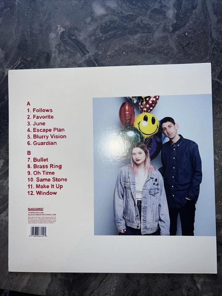 Tigers Jaw Spin 12 Inch LP Vinyl Autographed Signed Record - Изображение 2 из 4
