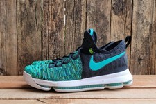 Nike Zoom KD 9 Birds of Paradise Green Jade Basketball Uomo Taglia 11 843392-300