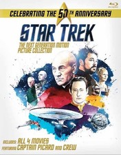 Star Trek: The Next Generation Motion Picture Collection Blu-ray  2016 , New D