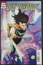 Agents Of Atlas #1 NM+ Leinil Francis Yu Wave Variant Marvel Comics 2019