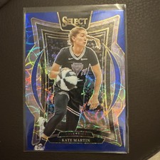 2025 Panini Select wnba KATE MARTIN Concourse BLUE SCOPE PRIZM /199