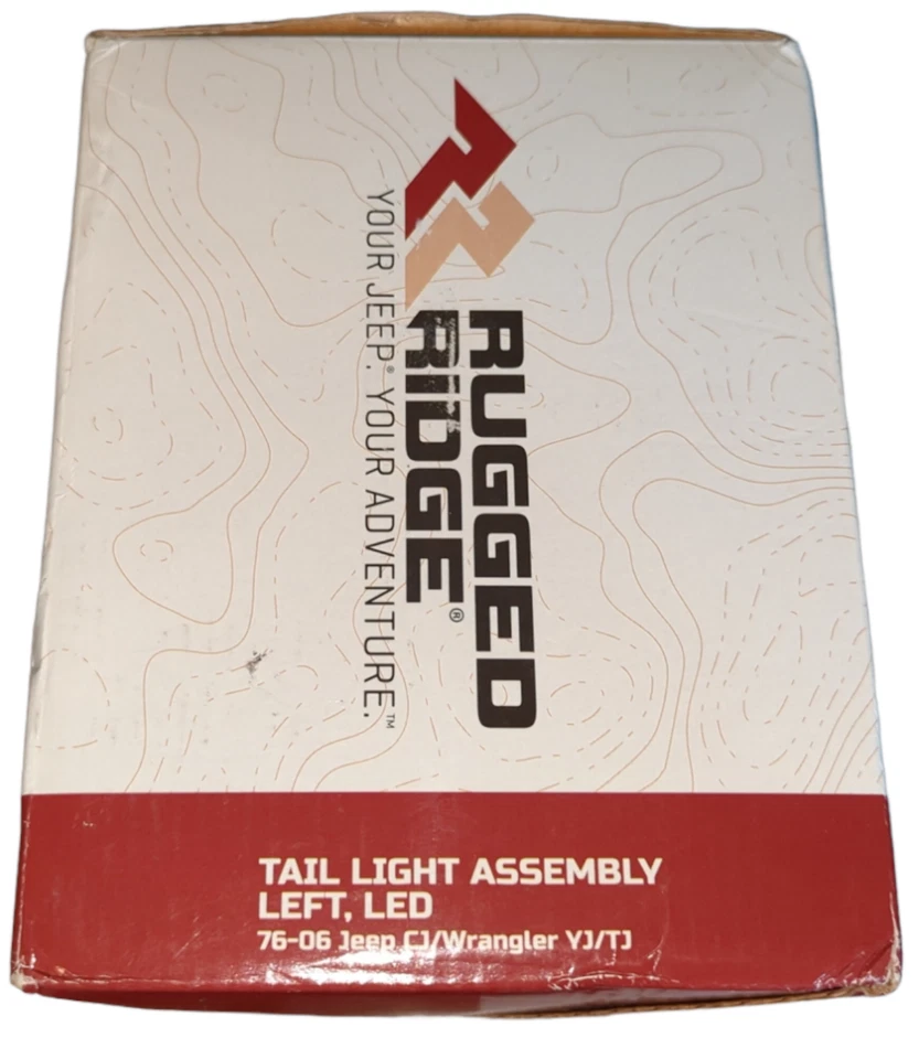 Conjunto de luz trasera izquierda Rugged Ridge para Jeep CJ y Wrangler 76-06 12403.83 Foto 4 de 4