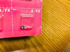 AURORA AFX RARE SILVER COMMUTATOR Motor Brushes  1  pair  8503 NEW on Card