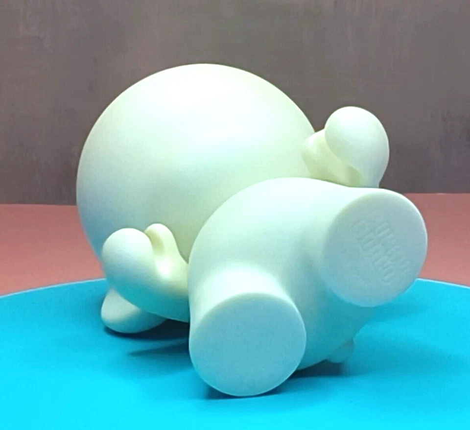 MUNNY BLANK ~ 4" Kidrobot Munnyworld Custom Vinyl Art Toy - Image 3 of 4