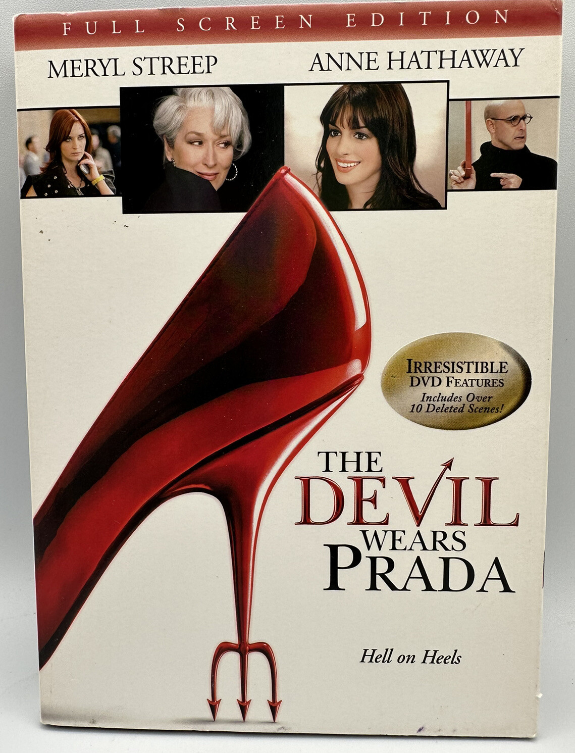 The Devil Wears Prada DVD Full Screen Edition Meryl Streep & Anne Hathaway