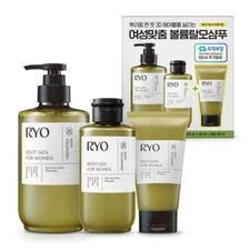 RYO Root:gen for Women Hair Loss Care Shampoo 515ml & 242ml & 100ml K-Beauty