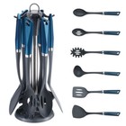 Michelino Kochbesteck Küchenhelfer Set 7-teilig, Petrol