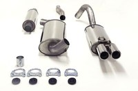 Ta Technix Auspuffanlage 2X70MM Passend FÜR Audi 8090+COUPE Typ 89