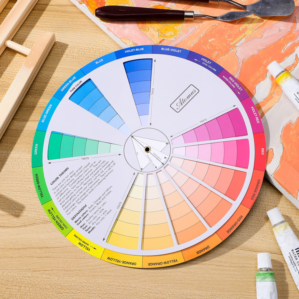 24 Color Wheel Chart Generic Color Wheel Practical Color Chart