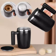Mug Auto Self Stirring Magnetic Coffee Milk Tea Cup Smart Mixing+***
