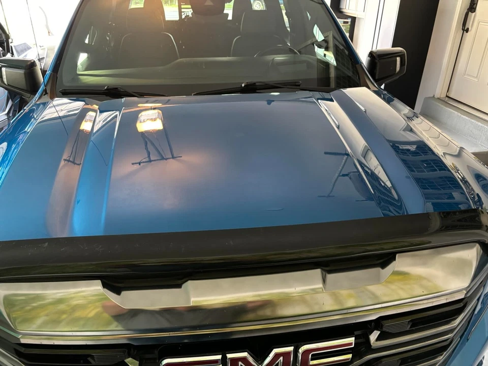 Protector de capó BugFlector II deflector protector contra insectos para 19-25 GMC Sierra 1500 nuevo Foto 2 de 4