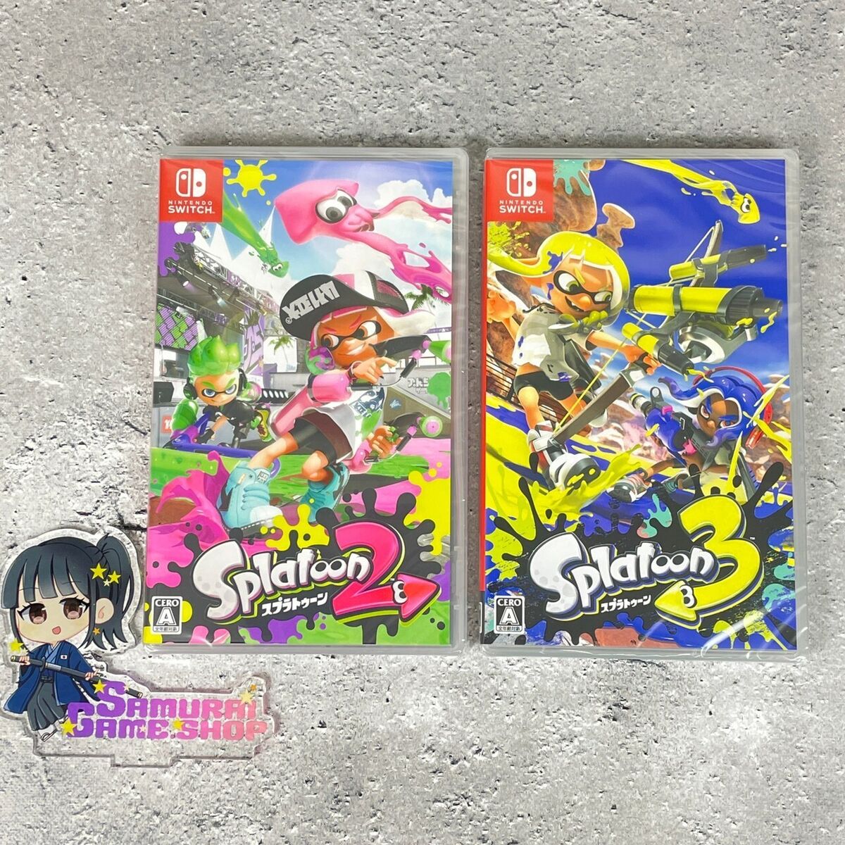 Nintendo Switch OLED Model Splatoon 3 Edition Console with Nintendo Switch OLED Model Splatoon 3 Edition Console with