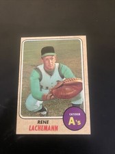 1968 TOPPS # 422 RENE LACHEMANN NICE CARD
