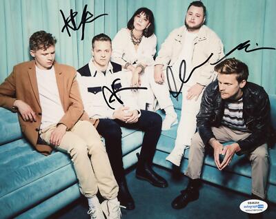 Of Monsters and Men AUTOGRAPHS Signed 8x10 Photo - Nanna, Arnar