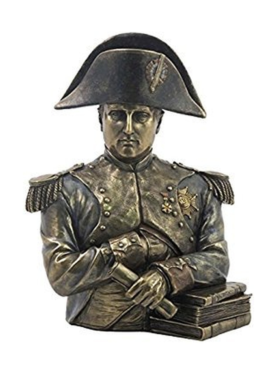 9.75 Inch Napoleon Bonaparte Cold Cast Bronze Bust Figurine