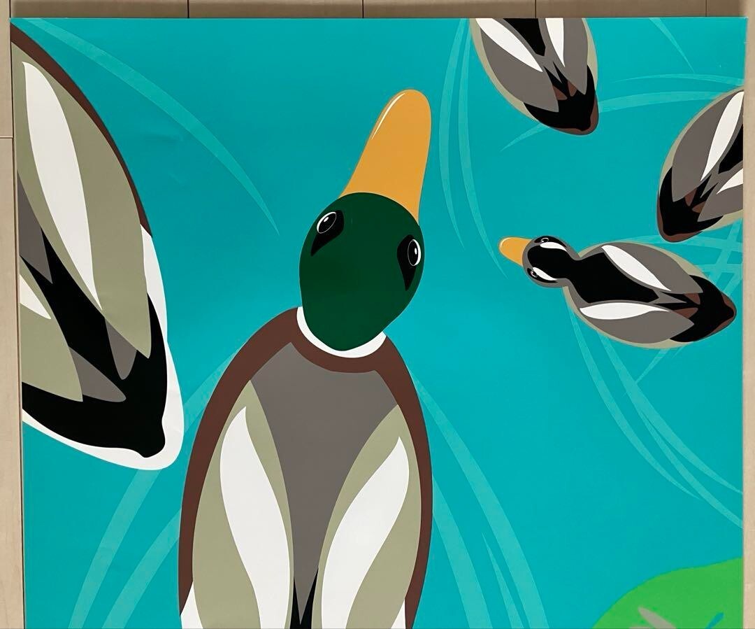 Herman Miller 1998 Ducks Summer Picnic Poster by Kathy Herman Miller 1998 Ducks Summer Picnic Poster by Kathy