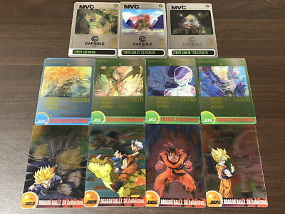 MORINAGA　ドラゴンボール　プラスチックカードセット ドラゴンボール 森永ウエハースカード プラカードセット！未開封