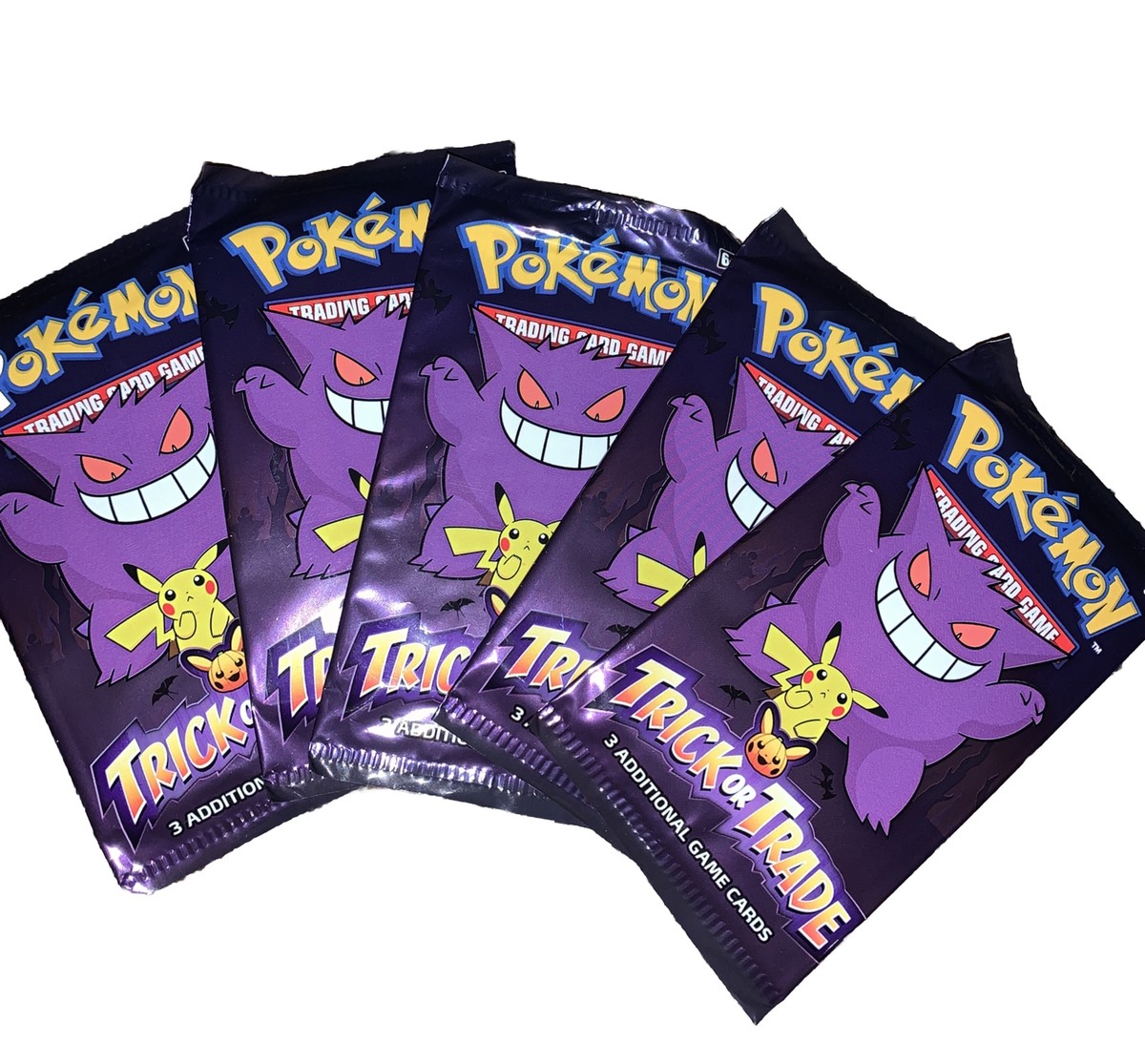 Rare Pokemon Booster Packs Pokemon TCG Halloween Trick Or Trade Booster Pack  - NEW & Sealed 3-Card Pack Pokmon Trick Or Trade
