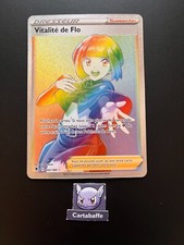 Carte Pokémon Vitalité de Flo 202/189 Rainbow EB10 Astres Radieux NEUF