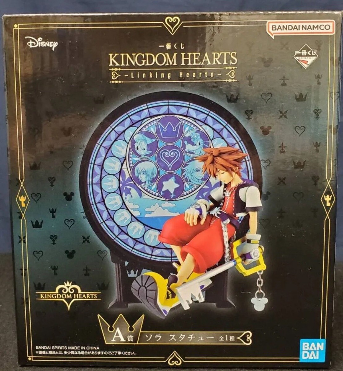 KINGDOM HEARTS Sora Statue Figure Linking Hearts Ichiban Kuji A