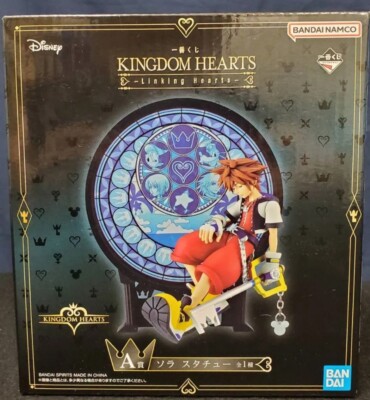 KINGDOM HEARTS Sora Statue Figure Linking Hearts Ichiban Kuji A