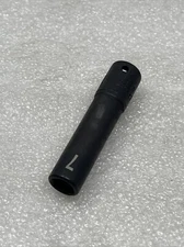 7mm SK Hand Tools 1/4" Drive, 6 Point, Deep Metric Impact Socket, USA, 31067