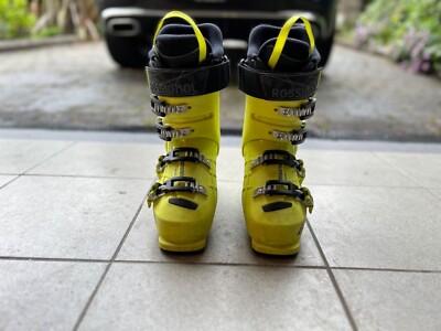 Rossignol All Track gelbe Skischuhe