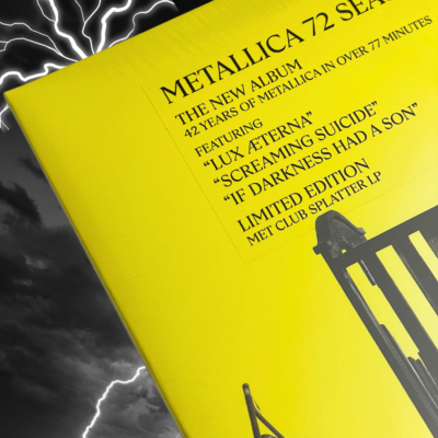 Metallica 72 Seasons Vinyl LE MET CLUB EXCLUSIVE Yellow w